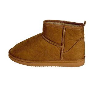 Mia Syndee NWOB Faux Fur Lined Bootie Women's7.5M Brown